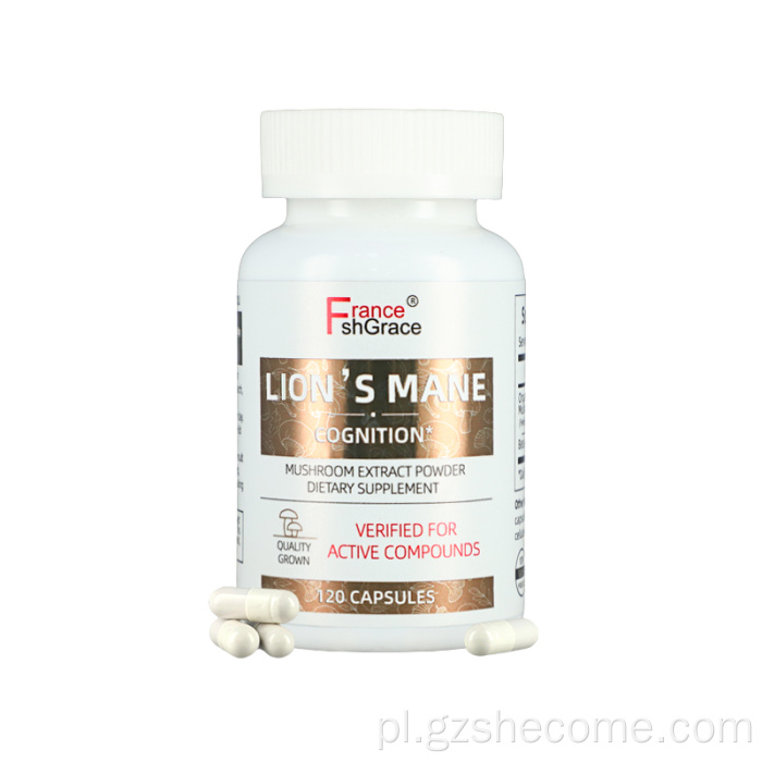 Organiczne lwy Suplement Suplement Wspieranie zdrowia mózgu